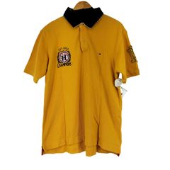 トミーヒルフィガー TOMMY HILFIGER ワッペン S/S ポロシャツ メンズ JPN：XL 