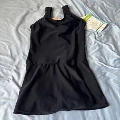 新品　女の子　スクール水着　140サイズ　紺　ネイビー　Aライン