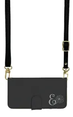 iPhone13 mini  ケース 手帳型 アイフォン13 ミニ スマホケース スマホショルダー レザー ストラップ イニシャル 英文字 花 ナチュラル おしゃれ 人気 調節可能 130cm  カラー08