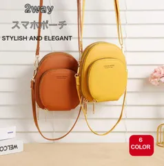 丸型 スマホポーチ 2way ショルダーバッグ レディース ショルダー 斜めがけ お財布 バッグ 2way ポーチ ポシェット 小物入れ スマホ スマホショルダー スマートフォン トレンド スマホケース ウォレット 大人気