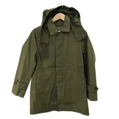 MACKINTOSH PHILOSOPHY マッキントッシュフィロソフィー フード付き ステンカラー コート サイズ:36  カーキ  メンズ 　240001109315
