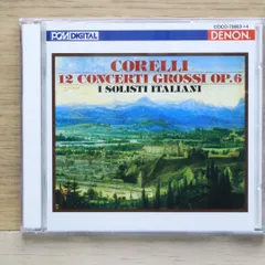 国内盤CD★イタリア合奏団/■ コレッリ:合奏協奏曲集 【COCO70663/4988001907145】K00953