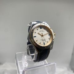 稼働/新品電池 アクアスキュータム メンズ腕時計 ゴールド シルバー 