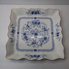 【美品】ナルミ ボーンチャイナ ミラノ フレアプレート 23cm