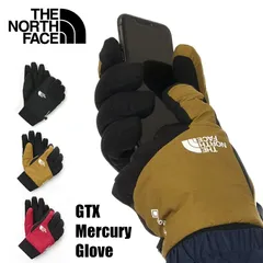 【新品・未使用】ノースフェイス 手袋 スマホ メンズ レディース THE NORTH FACE GTX ザ・ノース・フェイス マーキュリー グローブ 防水 防寒 ゴアテックス GORE-TEX スマートフォン対応 スマホ対応 ブラック 黒 NN62333