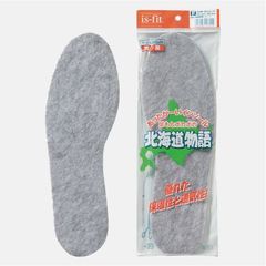 is-fit 北海道物語インソール 22〜28cm 足もとポカポカ ユニセックス 保温性 クッション性 抗菌防臭性 モリト MORITO 中敷