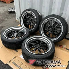 アルファード 30系 ヴェルファイア タイヤホイール 4本セット 1台分 YOKOHAMA AVID ENVigor 245/40R19 深リムホイール BountyCollection BD00のサムネイル