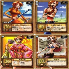 ミラバト　onepiece ワンピース　ナミ　psa9 Nami - 20 - PSA 9 - OPR - Miracle Battle Carddass - One