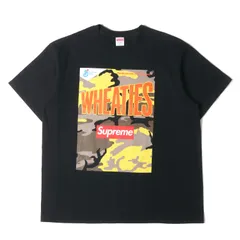 Supreme シュプリーム Tシャツ サイズ:XL 21SS Wheaties ボックスロゴ パッケージ クルーネック 半袖Tシャツ / Wheaties Tee コラボ ブラック 黒 トップス カットソー【メンズ】のサムネイル