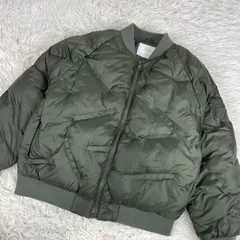 ZARA  ザラ　キルティングボンバージャケット　130cm ブルゾン　ジップアップジャケット　中綿　ダウンジャケット