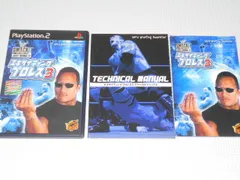 PS2★WWF エキサイティングプロレス3 初回限定版 テクニカルマニュアル付★箱付・説明書付・ソフト付★動作確認済