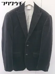 ◇ NICOLE CLUB FOR MEN ニコルクラブフォーメン 2B 長袖 テーラードジャケット サイズ 46 ブラック系 メンズ  【中古】 【1111180005293】のサムネイル