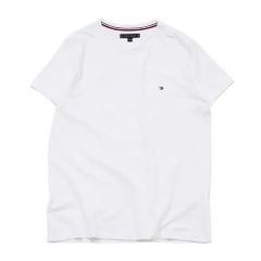 【新品未使用】TOMMY HILFIGER トミーヒルフィガー　半袖　ホワイト　XLサイズ　コストコ　ロゴ入り