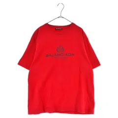 ⚫︎カラーバレンシアガ　ロゴ　Tシャツ　TGV75 BB トップス　ブルー