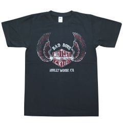 【土日も発送】MOTLEY CRUE モトリークルー BAD BOYSＴシャツ メンズ レディース 半袖 チャコール グレー bny MOTLEY-30