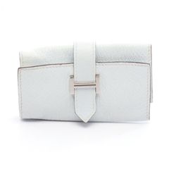 正規美品】HERMES エルメス キーケース 4連 ブルー オーブリアン 