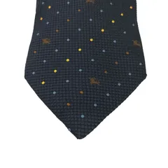 バーバリーロンドン BURBERRY LONDON ホース柄 ドットネクタイ メンズ 表記無 