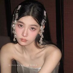 フラワー 花びら お花 シルバー 透かし 髪飾り ヘッドドレス ティアラ 成人式 前撮り 和装 ウエディング ブライダルアクセサリー シンプル 上品