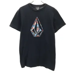 VOLCOM ボルコム 半袖 Tシャツ S ブラック メンズ 古着