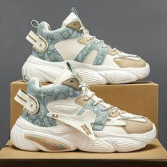 ダッドスニーカー メンズ 通学 シューズ 通勤 シンプル ファッション 靴 スニーカー おしゃれ ランニングシューズ ウォーキングシューズ ハイカット 厚底mingling07