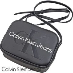【新品】カルバンクライン ジーンズ ミニ ショルダーバッグ 斜め掛け カメラバッグ ポーチ ユニセックス ブラック CALVIN KLEIN JEANS K60K610275 BDS CAMERA BAGのサムネイル