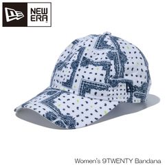 キャップ 帽子 レディース ニューエラ NEW ERA Women's 9TWENTY ロングバイザー Bandana ゴルフ アウトドア 旅行 日本正規品