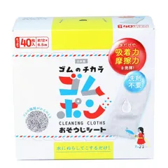 新品 コパ・コーポレーション ゴムポン ゴムポンおそうじシート 40枚入り お掃除シート 日本製 N0400901