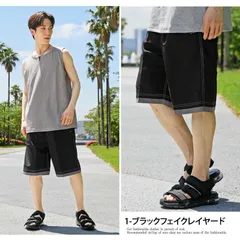 水着 メンズ サーフパンツ 海パン 海水パンツ スイムウェア 水陸両用 無地 フィットネス 水泳 スポーツ 男性用 ブラック 黒 グレー 紺 ネイビー 夏 1-ブラックFレイヤード