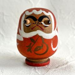 木彫り ダルマ ミニチュア 達磨 木之本地蔵院 置物 縁起物 招福 ミニ