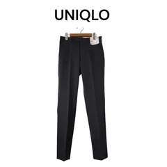 【新品タグ付き】UNIQLO ユニクロ　ヒートテックスマートスリムフィットパンツ　ウエスト73　紺　メンズ　スラックス