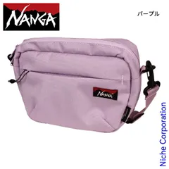 【新品】 ナンガ コーデュラ ファブリック ショルダーバッグ NANGA OA2423-3E502-D アウトドア バッグ キャンプ 肩掛け ポーチのサムネイル