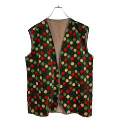 GOLD COTTON SILK NEP DUCK VEST ジレ 黒白セット - メルカリ