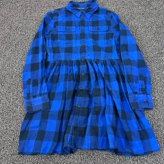 ポロ キッズ CHECK ONE PIECE 150サイズ ブルー 長袖