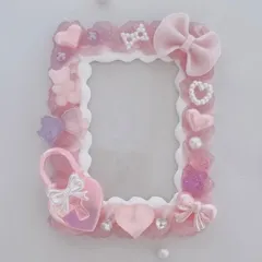 ホイップデコ　トレカケース　「ゆめかわピンクパープル」