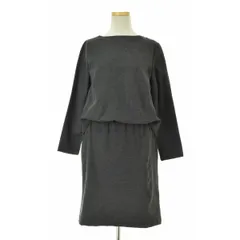 【UNITEDARROWSBEAUTY&YOUTH】1626-299-2814 ポンチレイヤードライク長袖ワンピース