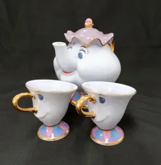 未使用ヴィンテージ1994年購入美女と野獣ティーセット