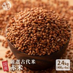 【雑穀米本舗】雑穀 雑穀米 国産 赤米2.4kg(400g×6袋)