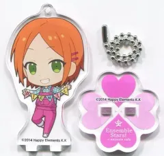 【中古】キーホルダー・マスコット(キャラクター) 葵ひなた 「あんさんぶるスターズ!×animatecafe トレーディングアクリルスタンドキーホルダー 夢ノ咲ピクニックver. Cグループ」