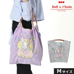 【送料無料】【正規品】Ball＆Chain ボールアンドチェーン D.M.RABBIT Mサイズ ウサギ ラビット バッグ エコバッグ トートバッグ 刺繍 A4 bcdm 313014