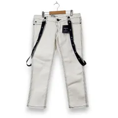 【タグ付き未使用品】【送料無料】MOUSSY/マウジー デニムパンツ 無地  表記サイズ：28 レディース オールシーズン【古着】【used】【中古】FA0034/160925