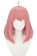 コスプレウィッグ アーニャ・フォージャー ウィッグ+ネット付 ピンク 耐熱 ウィッグ かつら wig