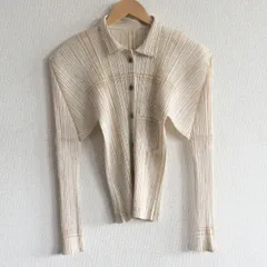 PLEATS PLEASE ホワイト デニム プリーツジャケット 2209147のサムネイル