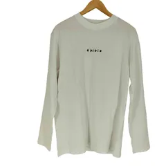 ユーズドフルギ USED古着 フロント刺繍 アルバム 長袖Tシャツ カットソー レディース JPN：L 