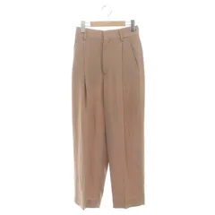 [United Arrows] 6 (ロク) テーパードパンツ　モカ 2025年最新】georgette tuck pants rokuの人気アイテム - メルカリ