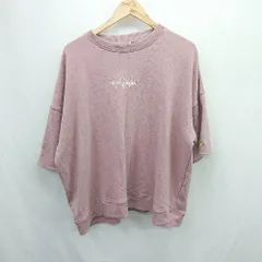 ◇ ⊂ Mark Gonzales ロゴ刺繍 半袖 Tシャツ サイズF ピンク系 メンズ E  【1506230021352】