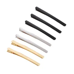 【在庫セール】通勤 人気 おしゃれ しっかり 上品 シンプル髪留め 韓国 ライン メタル くちばしクリップ カジュアル ヘアクリップセット ヘアアクセサリー レディースヘアピン 髪飾り カラーランダム (7個セット) 前髪クリップ ヘアクリップ Doyime