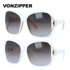 【訳あり】ボンジッパー サングラス VONZIPPER DHARMA ダーマ 9217-039 WGG WHB グラデーションレンズ 稀少カラー レディース UVカット 紫外線