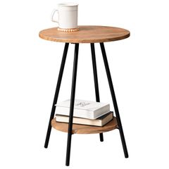 D 新品 カントリー テーブル アイアン サイド スタンド 飾り棚 机 物