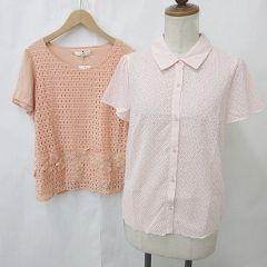 didizizi ディディジジ リップル 浸かるシロクマ ブラウス シア
