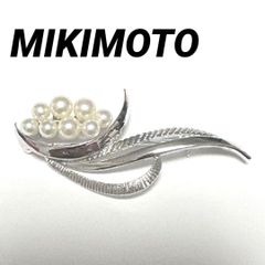 【未使用品】✨MIKIMOTO ミキモト パール　ブローチ　リーフ　羽 未使用品】✨MIKIMOTO ミキモト パール ブローチ リーフ 羽 【公式通販】